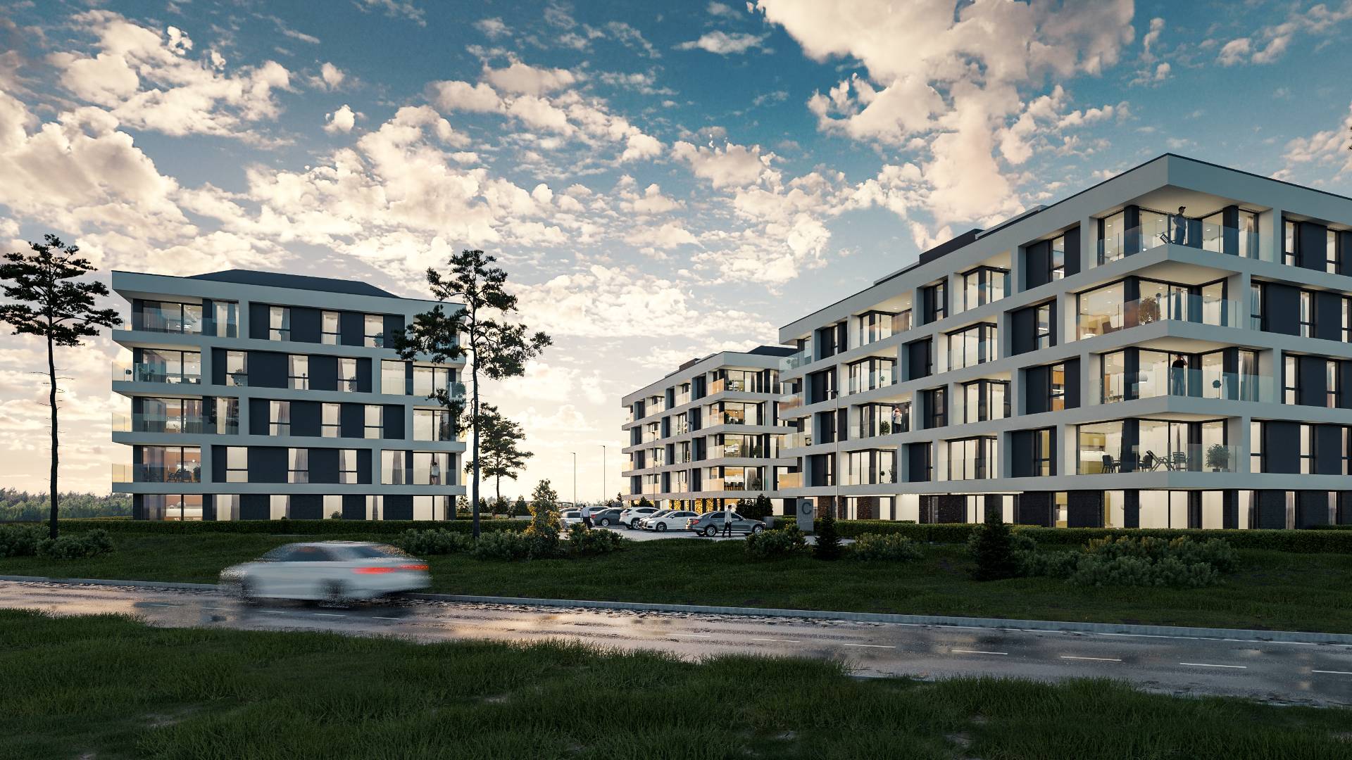 Wizualizacja inwestycji Arco Premium 4